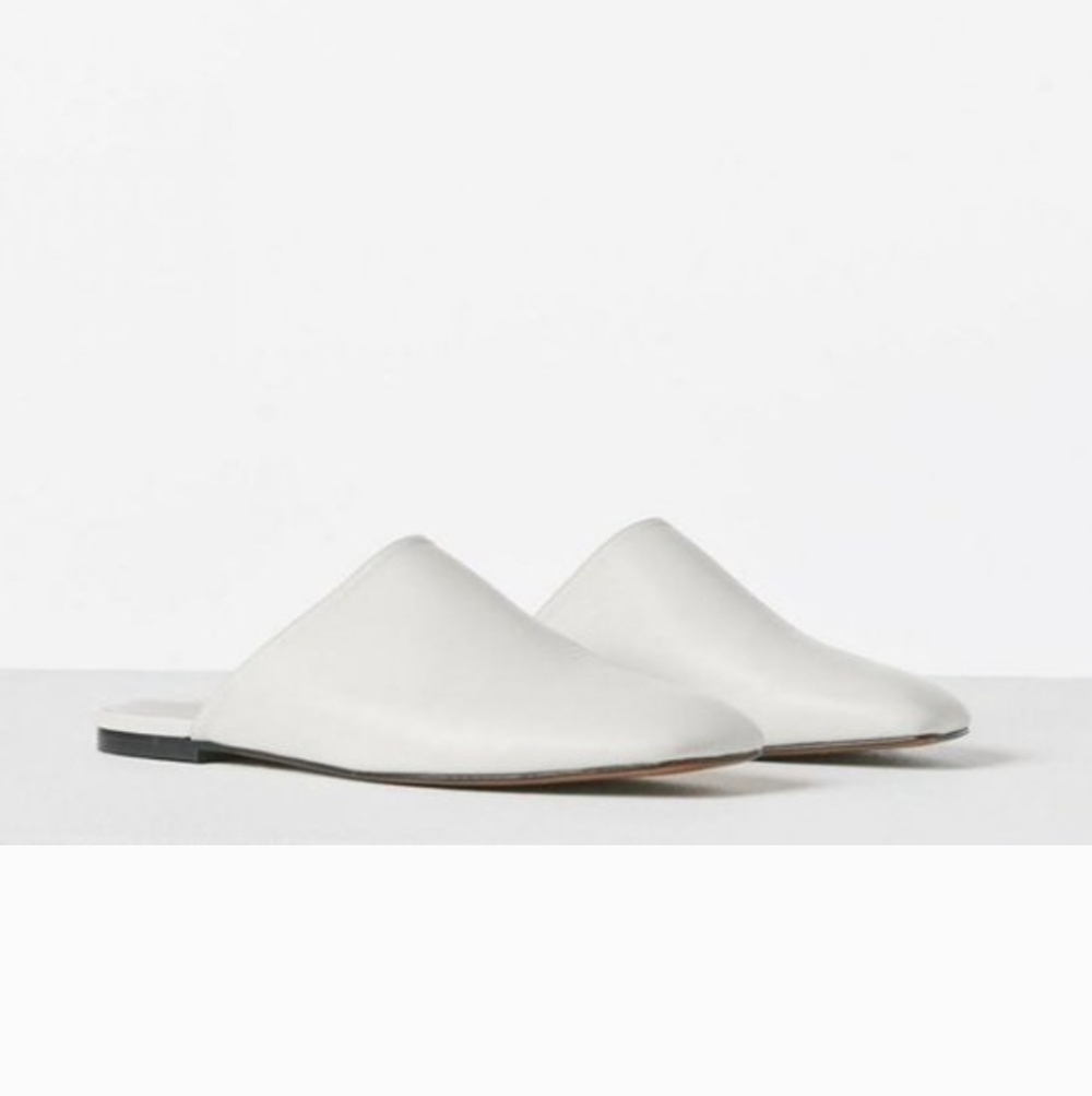 Frame La ventura  White  Mules Made In Spain